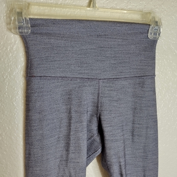 Lululemon Align Pant II 25" Mini Heathered Herringbone NULU Womens Leggings Sz 2 - Picture 4 of 10